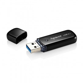 Apacer 64GB AH355 Black - USB 3.2 Flash Drive - AP64GAH355B-1