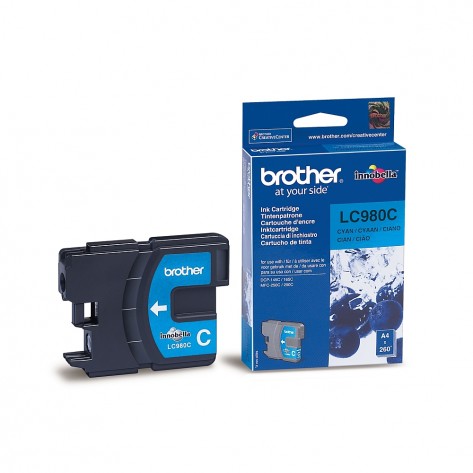 Мастилница Brother LC-980C Ink Cartridge - LC980C