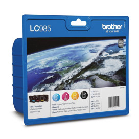 Мастилница Brother LC-985 BK - LC985VALBP