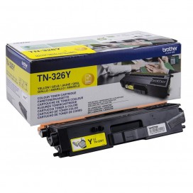 Brother TN-326Y Toner Cartridge High Yield - TN326Y Brother TN-326Y Toner Cartridge High Yield - TN326Y