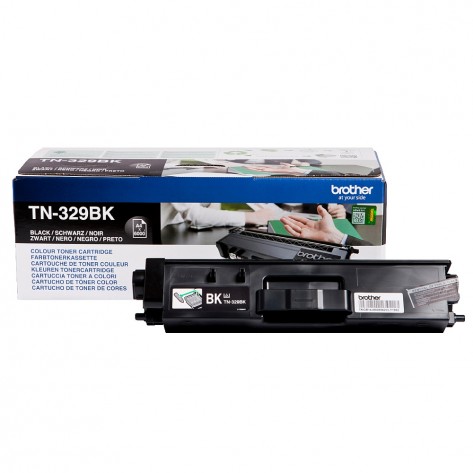 Тонер касета Brother TN-329BK Toner Cartridge Super High Yield - TN329BK