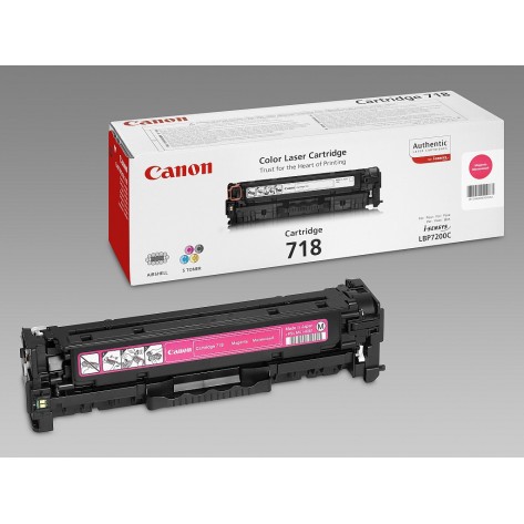 Тонер касета Canon CRG-718M - 2660B002AA