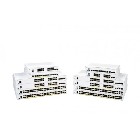 Комутатор Cisco CBS350 Managed 24-port GE, PoE, 4x1G SFP - CBS350-24P-4G-EU