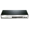 Комутатор D-Link 10-Port Gigabit Smart Switch with 2 SFP ports - DGS-1210-10