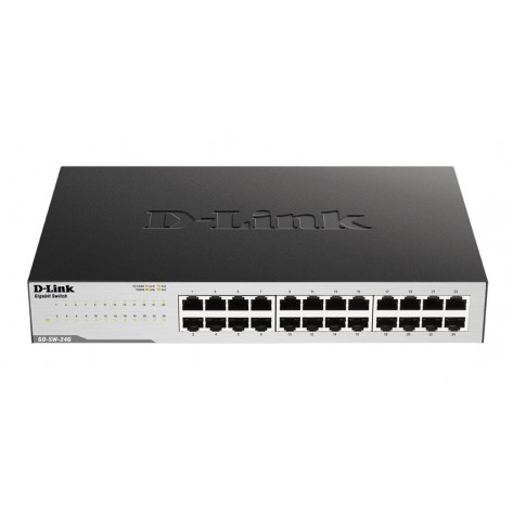 Комутатор D-Link 24-Port Gigabit Easy Desktop Switch - GO-SW-24G