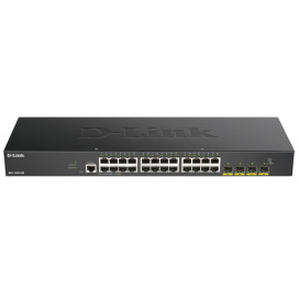 D-Link 24-port Gigabit Smart Managed Switch with 4x 10G SFP+ ports - DGS-1250-28X