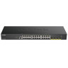 Комутатор D-Link 24-port Gigabit Smart Managed Switch with 4x 10G SFP+ ports - DGS-1250-28X