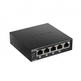 Комутатор D-Link 5-Port Desktop Gigabit PoE+ Switch - DGS-1005P