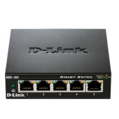 Комутатор D-Link 5-Port Gigabit Ethernet Metal Housing Unmanaged Switch - DGS-105GL