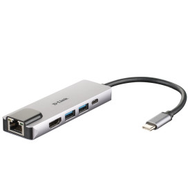D-Link 5-in-1 USB-C Hub with HDMI - DUB-M520