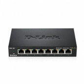 Комутатор D-Link 8-Port Gigabit Ethernet Metal Housing Unmanaged Switch - DGS-108GL