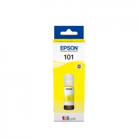 Мастилница Epson 101 EcoTank Yellow ink bottle - C13T03V44A