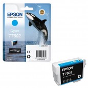 Мастилница Epson T7602 Cyan - C13T76024010