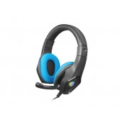 Слушалки Fury Gaming Headset Phantom Black-Blue - NFU-1679