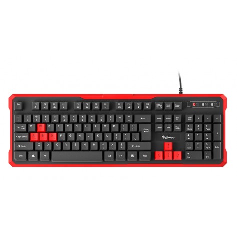 Клавиатура Genesis Gaming Keyboard Rhod 110 Red Us Layout - NKG-0939