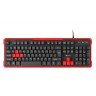 Клавиатура Genesis Gaming Keyboard Rhod 110 Red Us Layout - NKG-0939