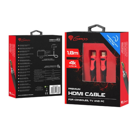 Кабел Genesis Premium High-Speed Hdmi Cable  For Ps4 - NKA-0556