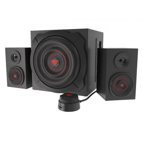 Аудио система Genesis Speakers Helium 610BT 60W Rms 2.1 Black Wired Remote Control - NCS-1408