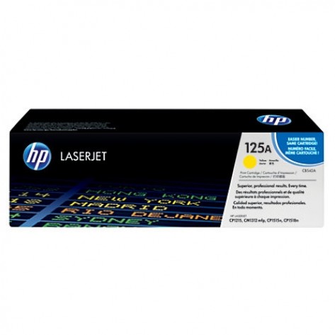 Тонер касета HP 125A Yellow LaserJet Toner Cartridge - CB542A