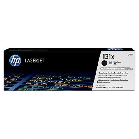 Тонер касета HP 131X Black LaserJet Toner Cartridge - CF210X
