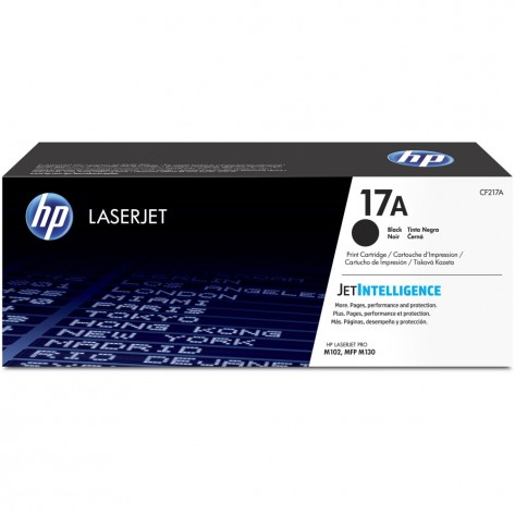 Тонер касета HP 17A Black Original LaserJet Toner Cartridge  - CF217A