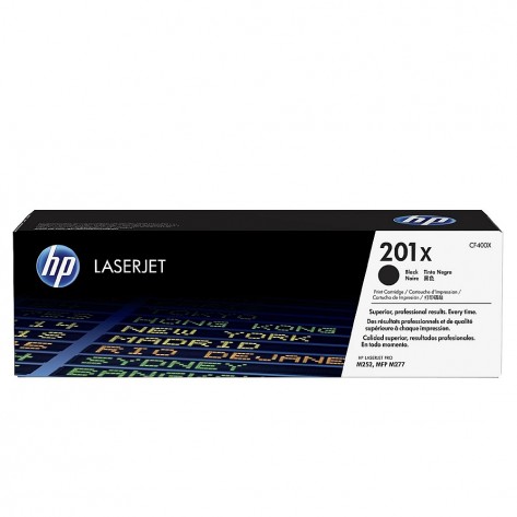 Тонер касета HP 201X High Capacity Black Original LaserJet Toner Cartridge  - CF400X