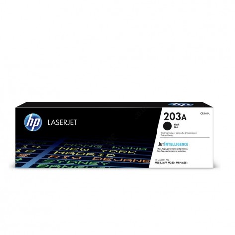 Тонер касета HP 203A Original Black LaserJet Toner Cartridge - CF540A