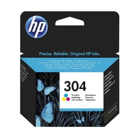 Мастилница HP 304 Tri-color Ink Cartridge - N9K05AE