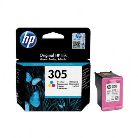 Мастилница HP 305 Tri-color Original Ink Cartridge - 3YM60AE