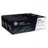 Тонер касета HP 305A CYM Tri-Pack Laserjet Toner Cartridge - CF370AM