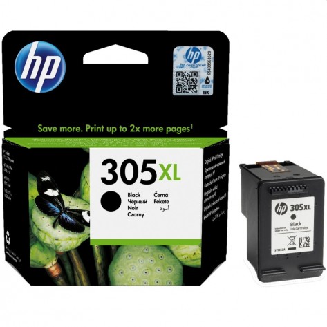 Мастилница HP 305XL High Yield Black Original Ink Cartridge - 3YM62AE