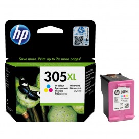 Мастилница HP 305XL High Yield Tri-color Original Ink Cartridge - 3YM63AE