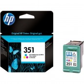 Мастилница HP 351 Tri-color Inkjet Print Cartridge - CB337EE