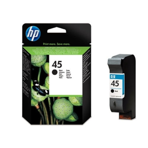 Мастилница HP 45 Large Black Inkjet Print Cartridge - 51645AE