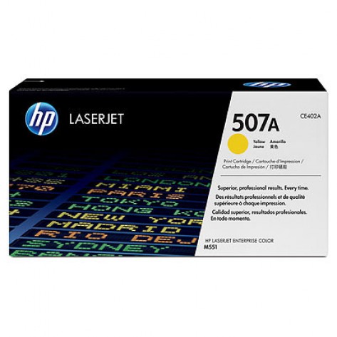 Тонер касета HP 507A Yellow LaserJet Toner Cartridge - CE402A