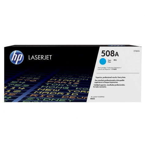 Тонер касета HP 508A Cyan Original LaserJet Toner Cartridge  - CF361A