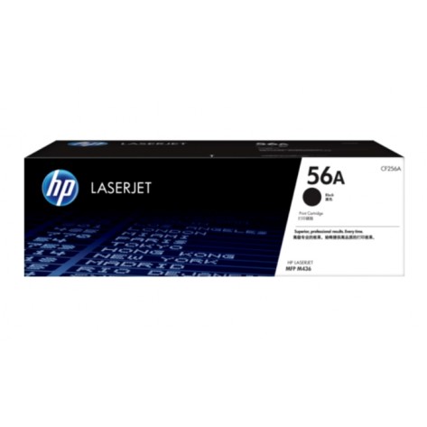 Тонер касета HP 56A Black LaserJet Toner Cartridge - CF256A