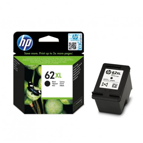 Мастилница HP 62XL High Yield Black Original Ink Cartridge - C2P05AE