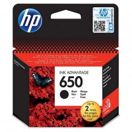HP 650 Black Ink Cartridge - CZ101AE