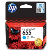 Мастилница HP 655 Cyan Ink Cartridge - CZ110AE Мастилница HP 655 Cyan Ink Cartridge - CZ110AE
