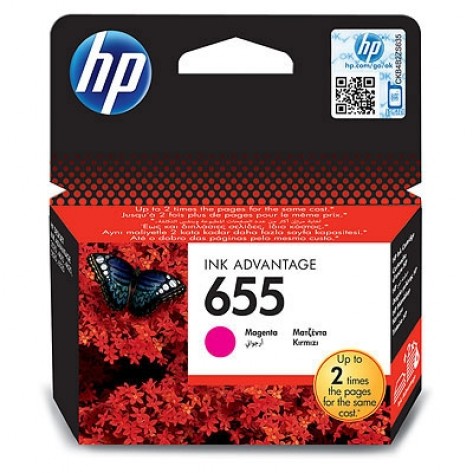 Мастилница HP 655 Magenta Ink Cartridge - CZ111AE