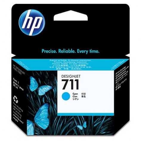 Мастилница HP 711 29-ml Cyan Ink Cartridge - CZ130A