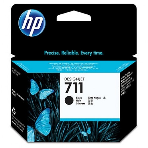 Мастилница HP 711 80-ml Black Ink Cartridge - CZ133A