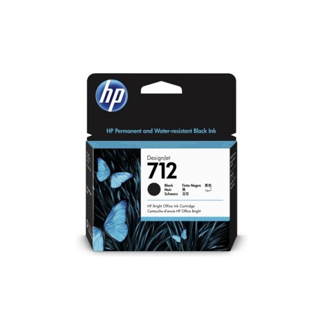 Мастилница HP 712 80ml Black Ink Cartridge - 3ED71A