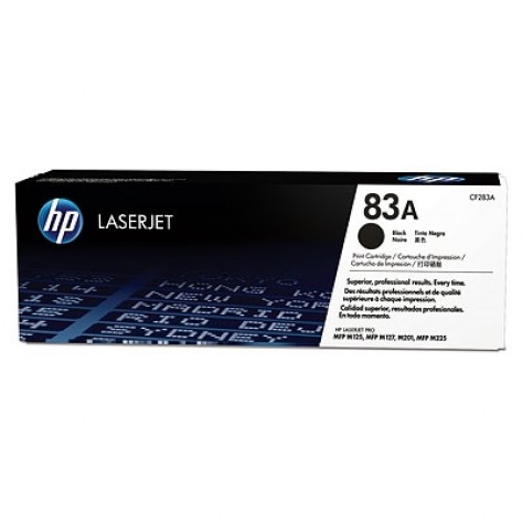 Тонер касета HP 83A Black LaserJet Toner Cartridge  - CF283A