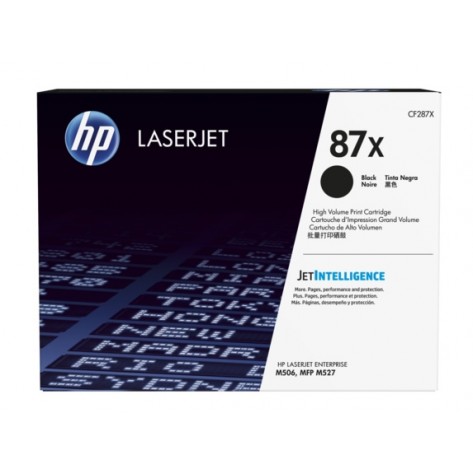 Тонер касета HP 87X High Yield Black Original LaserJet Toner Cartridge  - CF287X