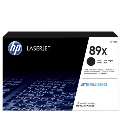 Тонер касета HP 89X Black LaserJet Toner Cartridge - CF289X