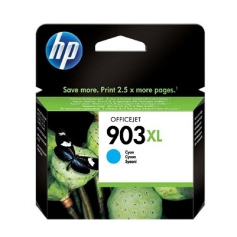 Мастилница HP 903XL High Yield Cyan Original Ink Cartridge - T6M03AE