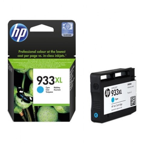 Мастилница HP 933XL Cyan Officejet Ink Cartridge - CN054AE