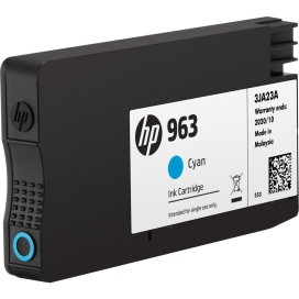 HP 963 Cyan Original Ink Cartridge - 3JA23AE